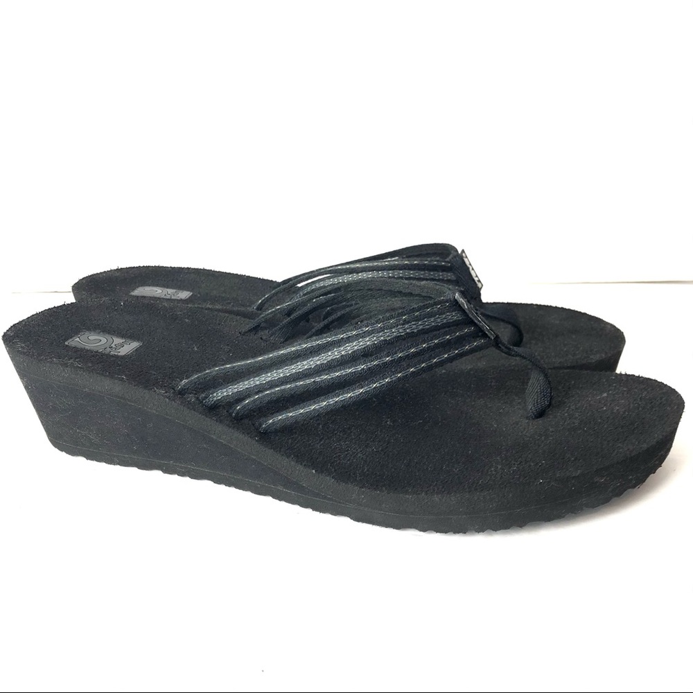 Teva Mush Wedge Flip Flops Sandals